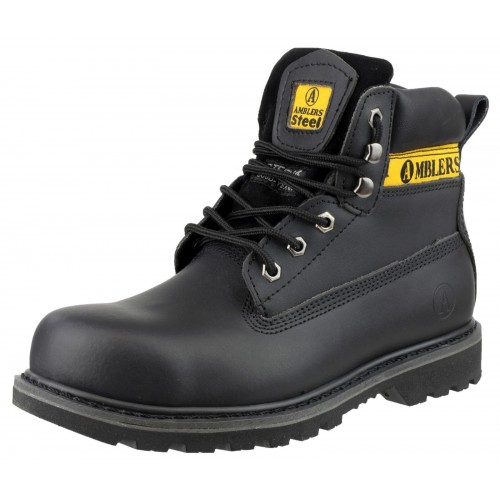 Amblers FS9 Black Safety Boots