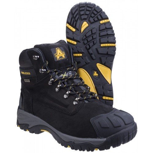 Amblers FS987 Black Metatarsal Waterproof Safety Boots