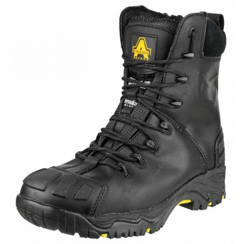 Amblers FS999 Black Hi-Leg Composite Safety Boots