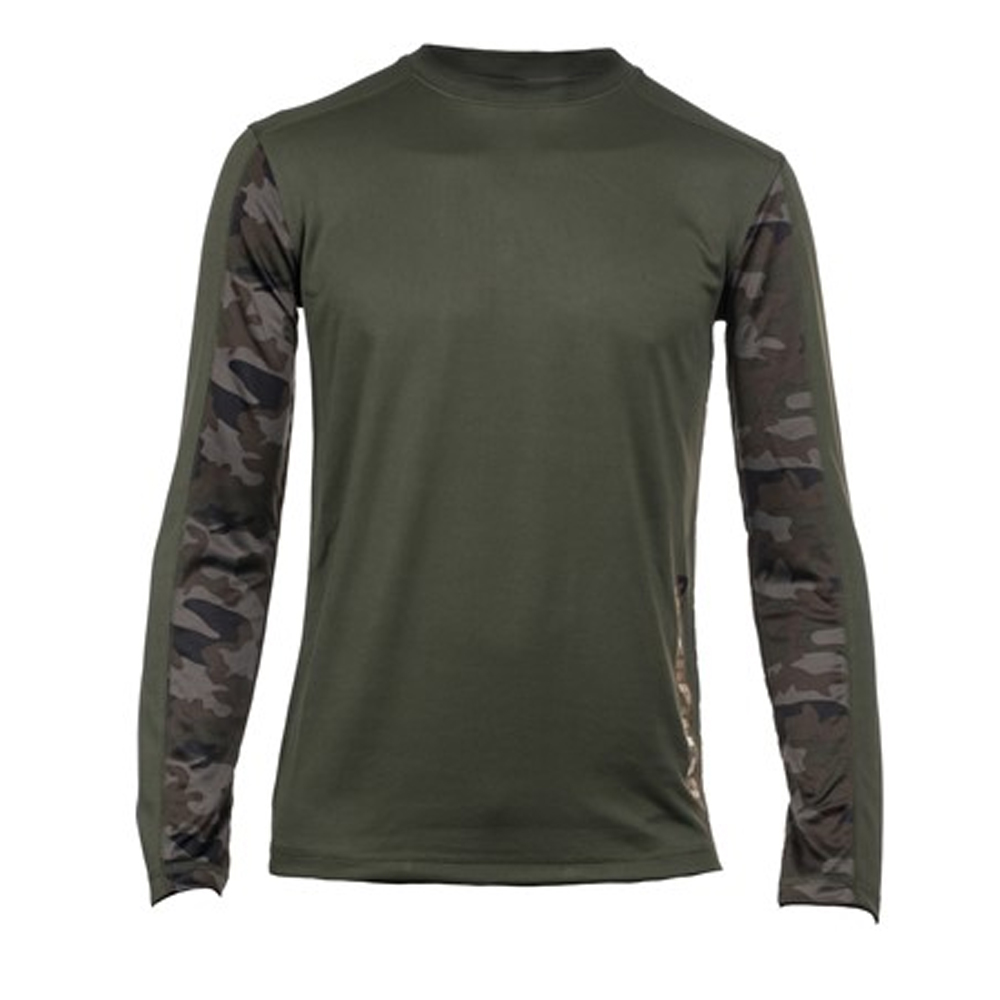 CAT 1510577 Coolmax Long Sleeve T Shirt Camo