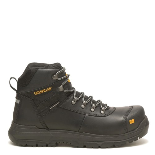 CAT Pneumatic 2.0 Waterproof Safety Boots Black