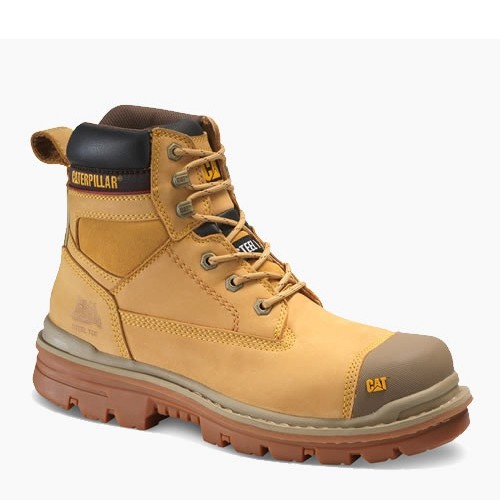 CAT Gravel 6" Honey Safety Boots