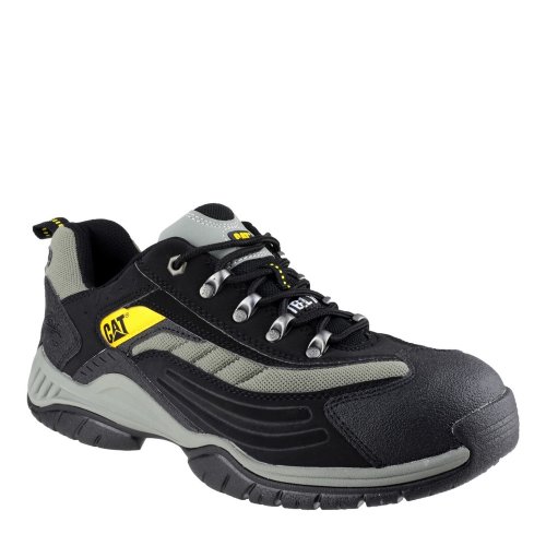 CAT Moor Black Safety Trainers
