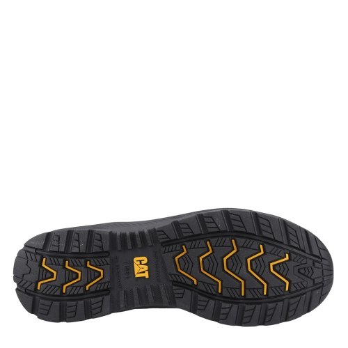 CAT Inductor Mesh Safety Trainers Black ESD Metal Free