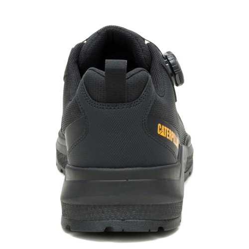 CAT Inductor Tech Black ESD Safety Trainers BOA Style