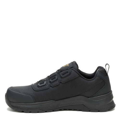CAT Inductor Tech Black ESD Safety Trainers BOA Style