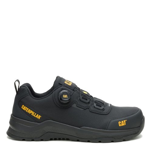 CAT Inductor Tech Black ESD Safety Trainers BOA Style