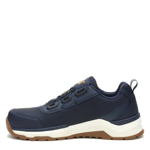 CAT Inductor Tech ESD Safety Trainers Navy BOA Style 