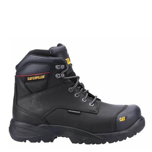 CAT Spiro Black Safety Boots 