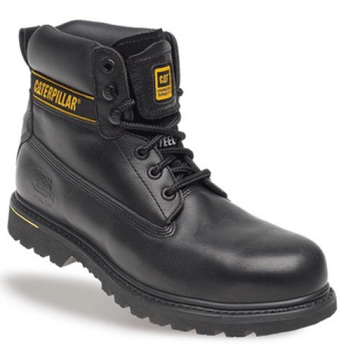 Cat holton sb store safety boot black