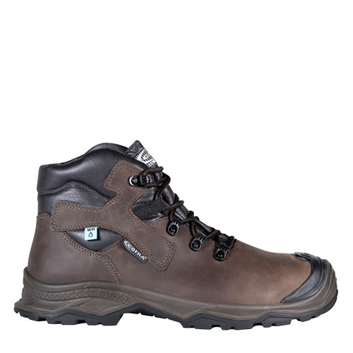 Cofra Stub Waterproof Safety Boots Brown