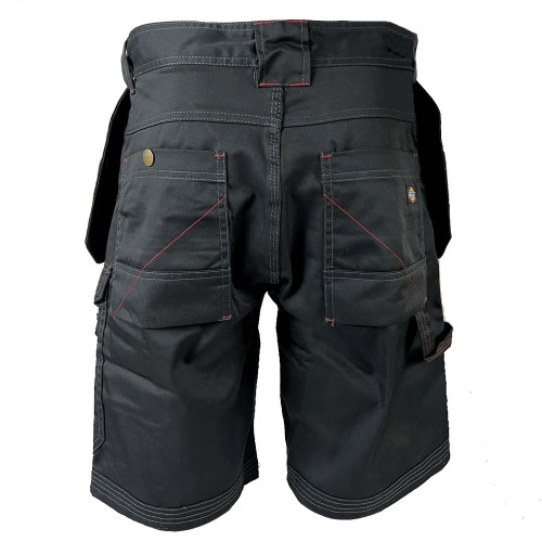 Dickies Black Redhawk Pro Work Shorts