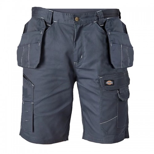 Dickies Grey Redhawk Pro Work Shorts