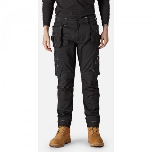 Dickies Black Holster Universal Flex Trousers 
