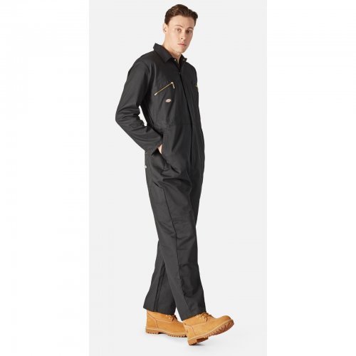 Dickies Black Redhawk Coveralls 