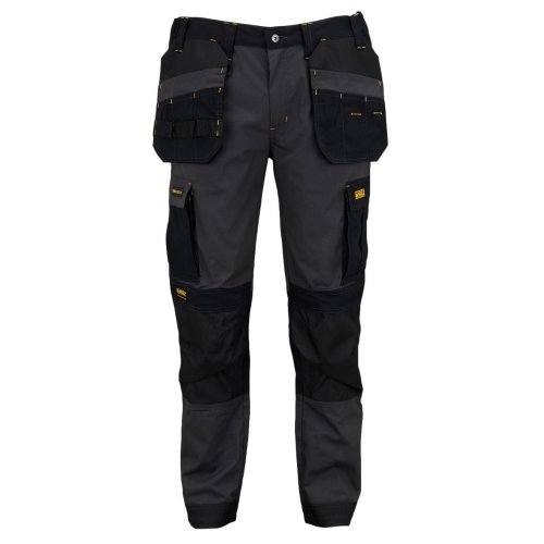DeWalt Albany Grey / Black Slim Fit Work Trousers