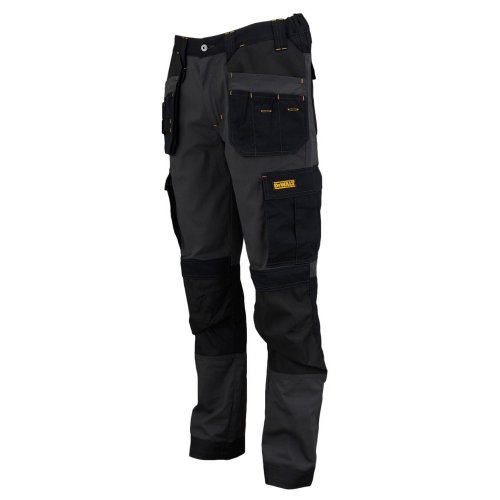 DeWalt Albany Grey / Black Slim Fit Work Trousers