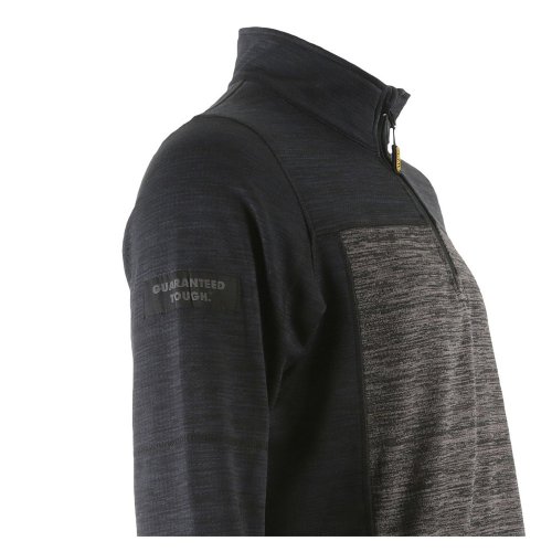 DeWalt Charlotte Ladies Black / Grey Quarter Zip Jacket