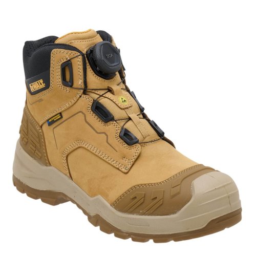 DeWalt Foundry Wheat ESD Waterproof BOA Safety Boots