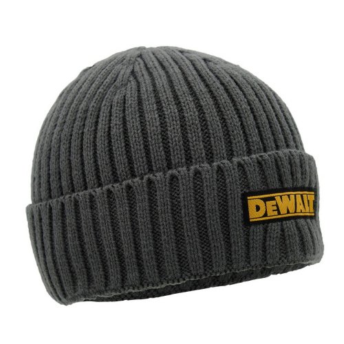 DeWalt Indianapolis Grey Knitted Logo Beanie Hat