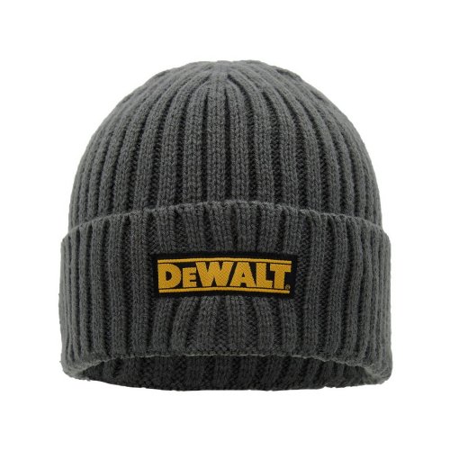 DeWalt Indianapolis Grey Knitted Logo Beanie Hat