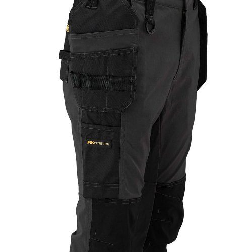 DeWalt Pritchard Black Stretch Work Trousers