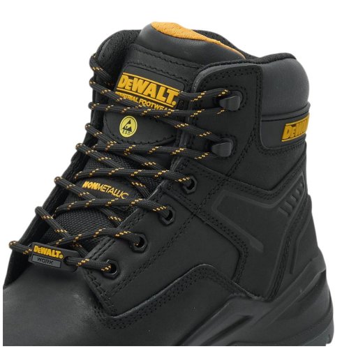 DeWalt SteelForge Black Waterproof Metal Free S7S Safety Boots