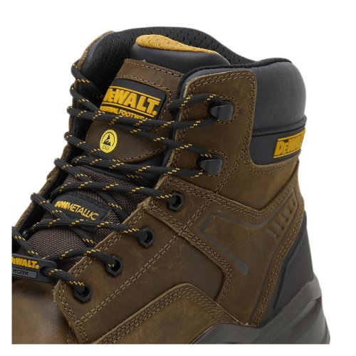 DeWalt SteelForge Brown Waterproof Metal Free S7S Safety Boots