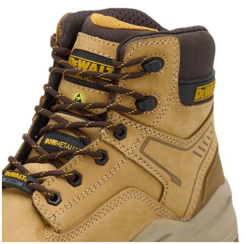 DeWalt SteelForge Wheat Waterproof Metal Free S7S Safety Boots