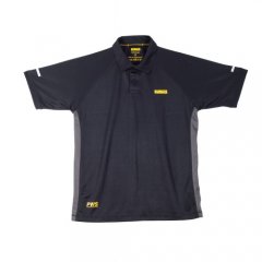 DeWalt Rutland Black Grey PWS Polo Shirt