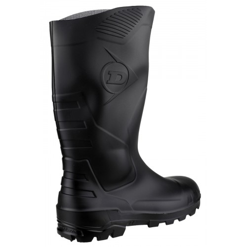 Dunlop Devon Black Safety Wellingtons