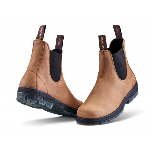 Grubs Whirlwind Tan Occupational Boots