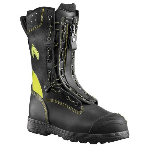 Haix Fire Flash Gamma 2.0 503008 Fire Fighter Black Safety Boots GORE-TEX  