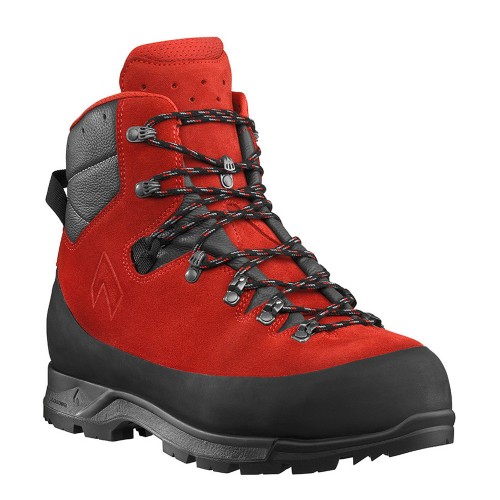 Haix Protector Forest 2.1 Red Safety Boots GORE-TEX Mid Chainsaw Protection