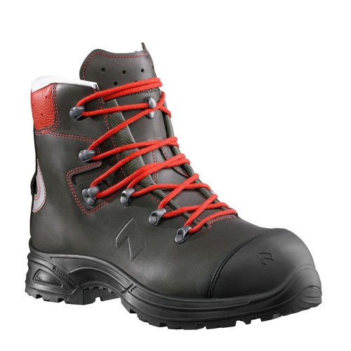 Haix Protector Light 2.1 Leather Safety Boots Black Chainsaw Protection