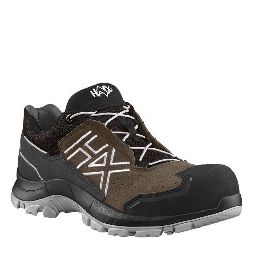 Haix Black Eagle 200 Brown Metal Free S1PS Safety Trainers
