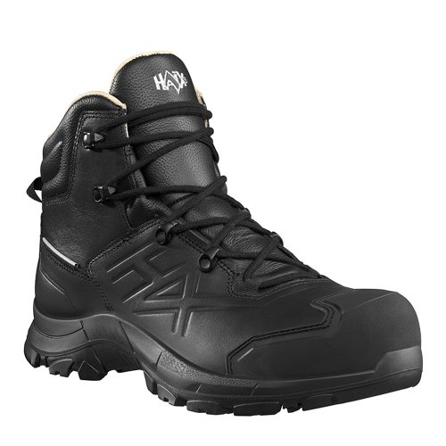 Haix Black Eagle 610 LTR Leather Lined Safety Boots S3S Black