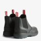 Hunters Drift Black Leather Occupational Dealer Boots Slip Non Safety