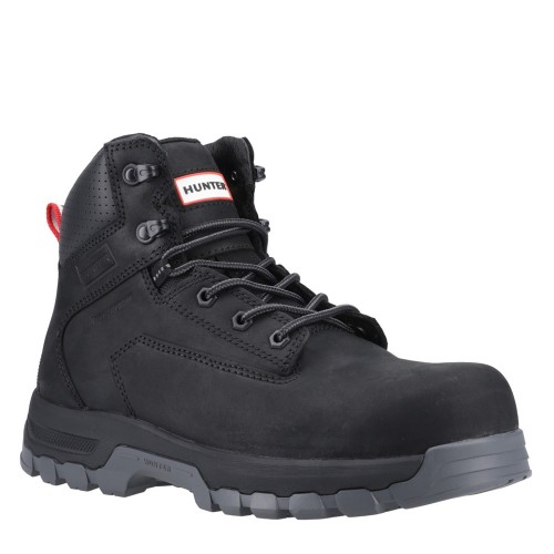 Hunter Lightning Waterproof Safety Boots Black