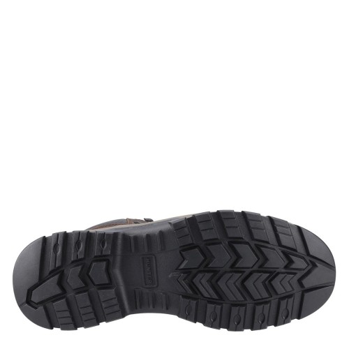 Hunter Lightning Waterproof Safety Boots Brown