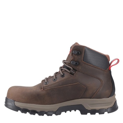 Hunter Lightning Waterproof Safety Boots Brown