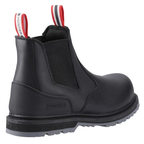Hunter Thunder Chelsea Safety Boot Black
