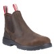 Hunter Twister Chelsea Safety Boot Brown