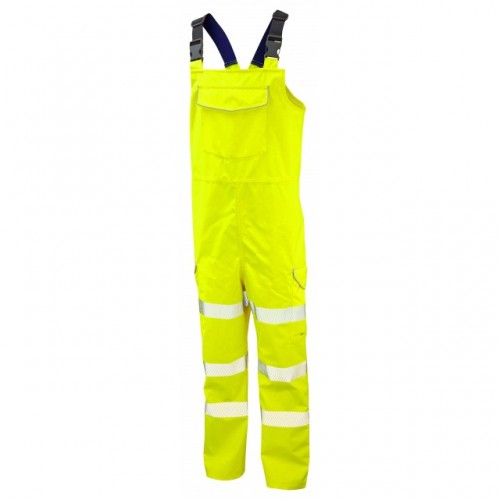 Leo Workwear Northam Hi-Vis Yellow Overalls