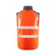 Leo Workwear Halsinger Hi Vis Orange Class 2 Bodywarmer