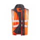 Leo Workwear Halsinger Hi Vis Orange Class 2 Bodywarmer