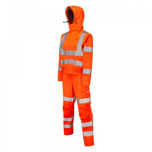 Leo Honeychurch Class 3 EvoViz Womens Stretch Coverall Orange