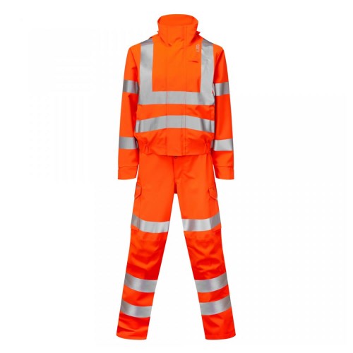 Leo Honeychurch Class 3 EvoViz Womens Stretch Coverall Orange