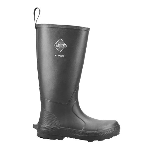 Muck Mudder Black Wellingtons