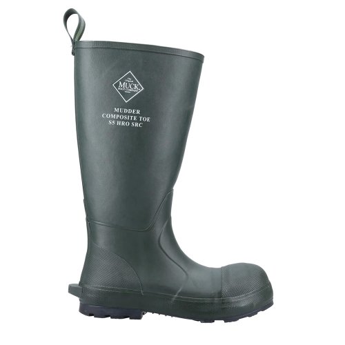 Muck Mudder Moss Safety Wellingtons